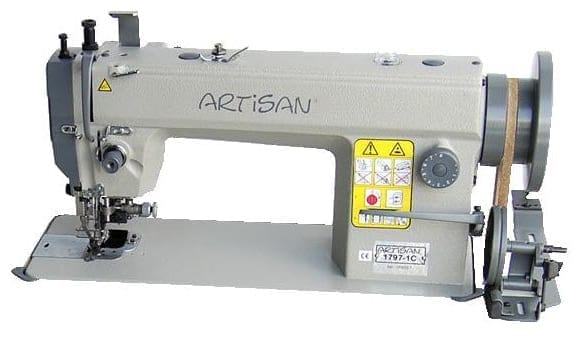 artisan sew flat bed walking foot machines