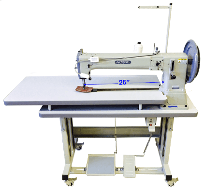 ARTISAN SEW TORO 4000 LA 25 on Flat Table with Work Platform