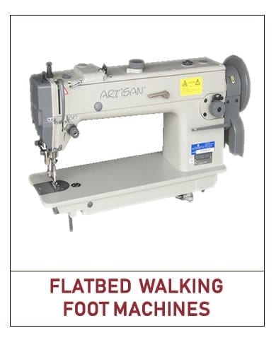 artisan sew industrial flatbed walking foot machines for Rocky Mountain Sewing Services