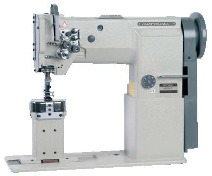 Artisan 4608 Single Needle Feed Walking Foot Lockstitch (Unison Feed), 7" tall Post-Bed Lockstitch Sewing Machine