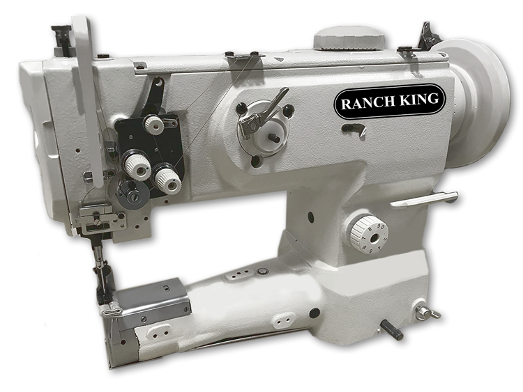 RANCH KING 1341 10″ Cylinder Arm Walking Foot Needle Feed Industrial Sewing Machine